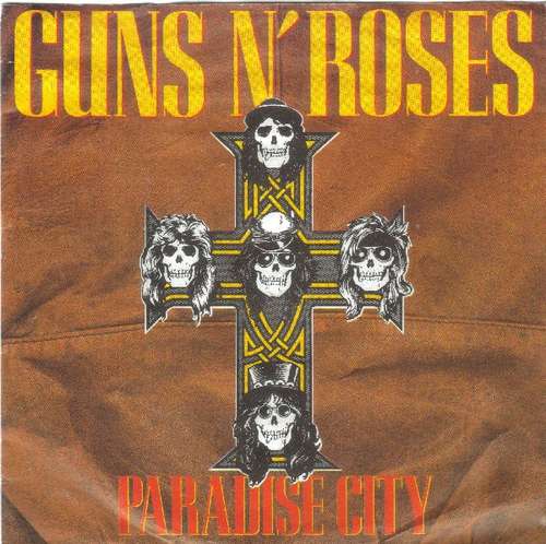 Cover Guns N' Roses - Paradise City (7, Single, Pap) Schallplatten Ankauf