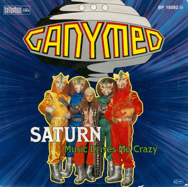Cover Ganymed - Saturn (7, Single) Schallplatten Ankauf