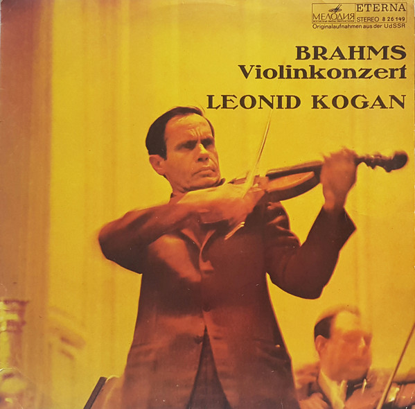 Cover Brahms*, Leonid Kogan - Violinkonzert (LP) Schallplatten Ankauf