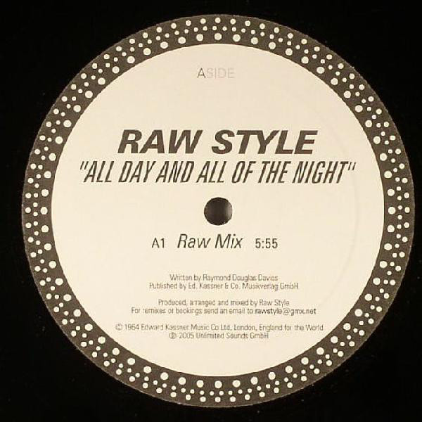 Cover Raw Style - All Day And All Of The Night (12) Schallplatten Ankauf