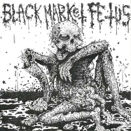 Cover Black Market Fetus / Discider - Black Market Fetus / Discider (7, EP) Schallplatten Ankauf