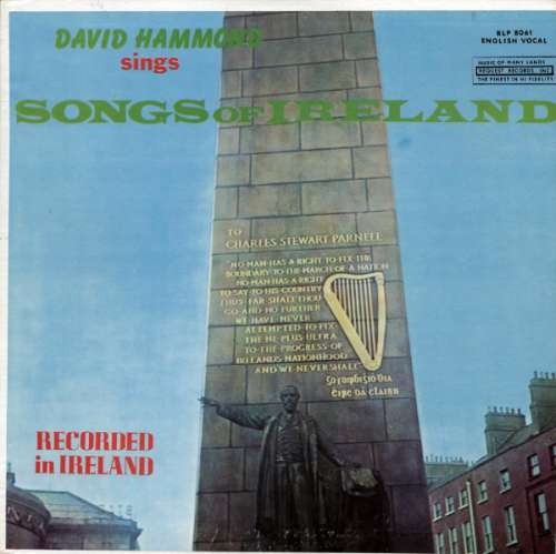 Cover David Hammond (3) - Songs Of Ireland (LP, Album) Schallplatten Ankauf