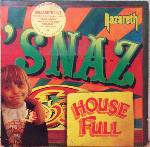 Cover Nazareth (2) - 'Snaz (2xLP, Album, Ter) Schallplatten Ankauf