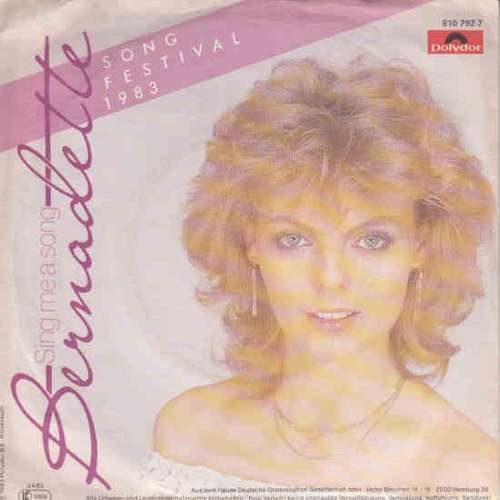 Cover Bernadette (2) - Sing Me A Song (7) Schallplatten Ankauf