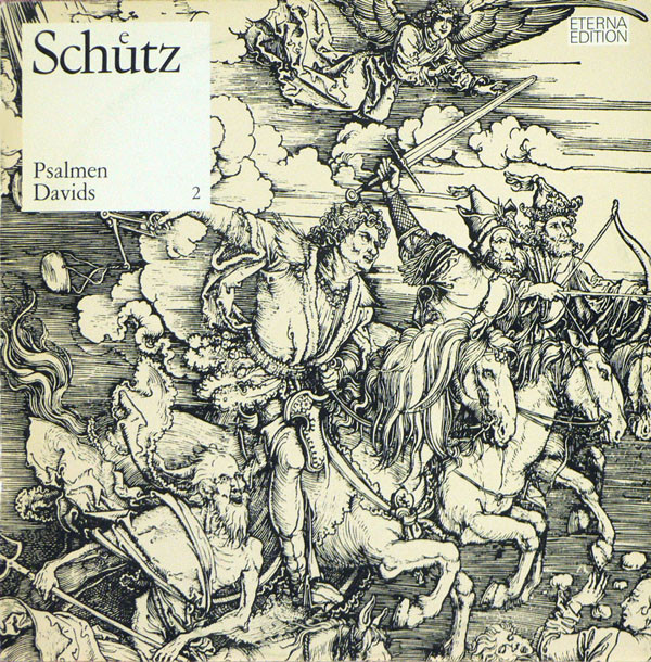 Cover Schütz*, Dresdner Kreuzchor, Martin Flämig - Psalmen Davids 2 (LP) Schallplatten Ankauf