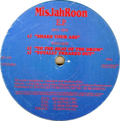 Cover Mishjahroon E.P. Schallplatten Ankauf