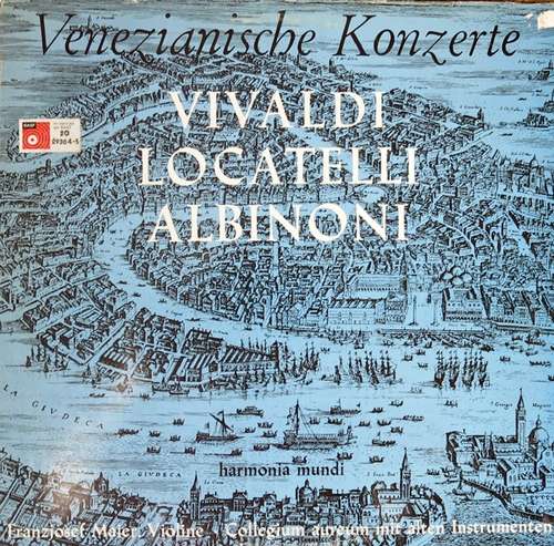 Cover Vivaldi*, Locatelli*, Albinoni* ; Franzjosef Maier, Collegium Aureum - Venezianische Konzerte (LP) Schallplatten Ankauf