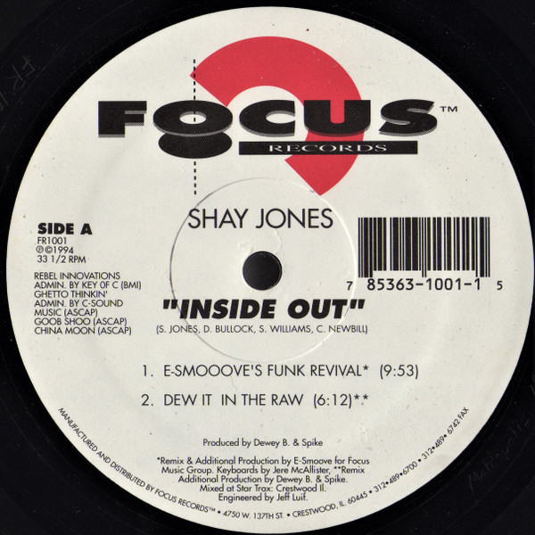 Cover Shay Jones - Inside Out (12) Schallplatten Ankauf