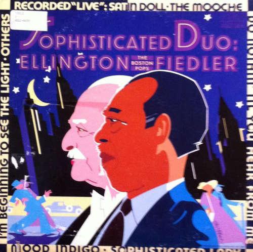 Cover Duke Ellington, The Boston Pops Orchestra Conducted By Arthur Fiedler - Sophisticated Duo: Ellington & Fiedler (LP, RE) Schallplatten Ankauf