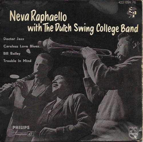 Cover The Dutch Swing College Band With Neva Raphaello - Neva Raphaello With The Dutch Swing College Band (7, EP) Schallplatten Ankauf