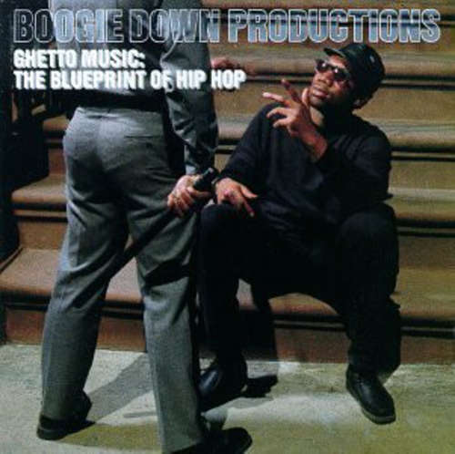 Cover Boogie Down Productions - Ghetto Music: The Blueprint Of Hip Hop (LP, Album) Schallplatten Ankauf