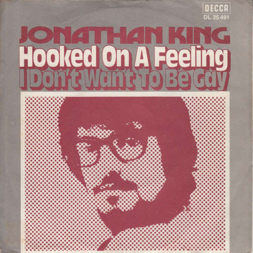 Cover Jonathan King - Hooked On A Feeling (7, Single) Schallplatten Ankauf
