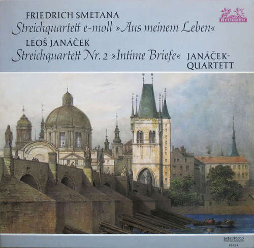 Bild Friedrich Smetana* / Leoš Janáček, Janáček-Quartett* - Streichquartett E-moll »Aus Meinem Leben« / Strieichquartett Nr. 2 »Intime Briefe« (LP) Schallplatten Ankauf