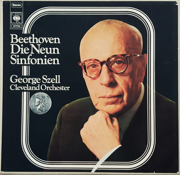 Cover Ludwig van Beethoven, George Szell, The Cleveland Orchestra - Die Neun Sinfonien (7xLP + Box) Schallplatten Ankauf