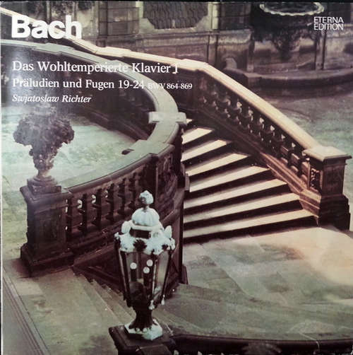 Cover Johann Sebastian Bach, Swjatoslaw Richter* - Das Wohltemperierte Klavier I - Präludien Und Fugen 19-24 BWV 864-869 (2) (LP) Schallplatten Ankauf