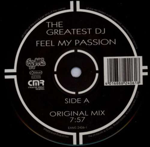 Bild The Greatest DJ - Feel My Passion (12) Schallplatten Ankauf