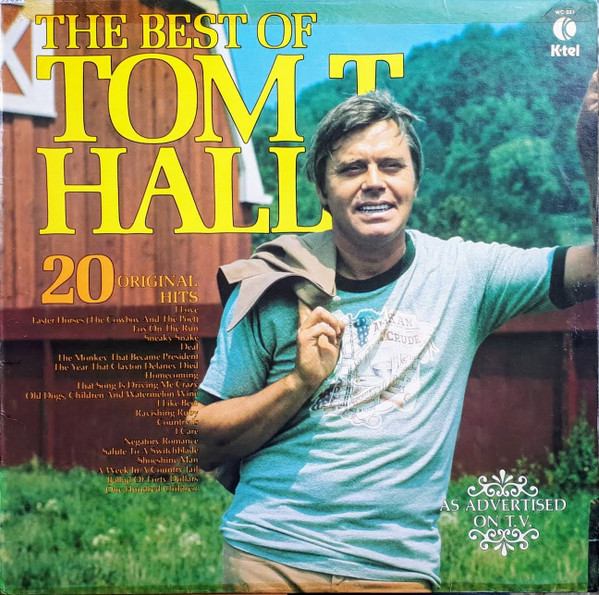 Cover Tom T. Hall - The Best Of Tom T. Hall (LP, Comp) Schallplatten Ankauf