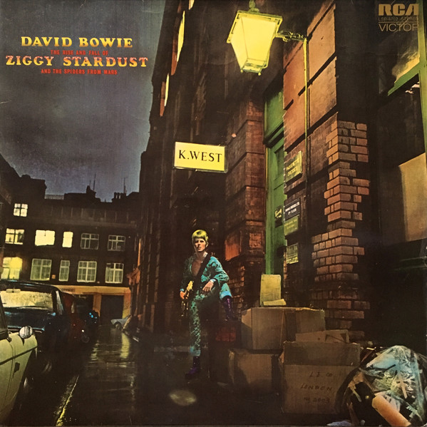 Cover David Bowie - The Rise And Fall Of Ziggy Stardust And The Spiders From Mars (LP, Album, Gat) Schallplatten Ankauf