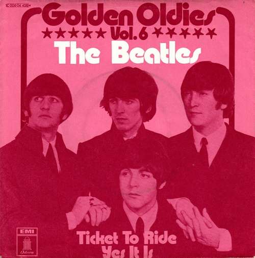 Cover The Beatles - Ticket To Ride (7, Single, RE) Schallplatten Ankauf