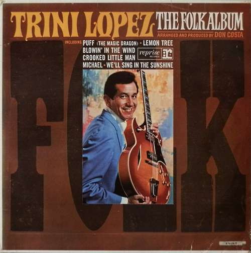 Cover Trini Lopez - The Folk Album (LP, Album, 1st) Schallplatten Ankauf