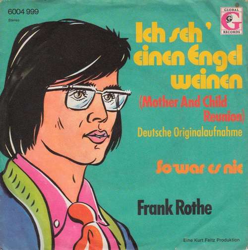 Cover Frank Rothe - Ich Seh' Einen Engel Weinen (7, Single) Schallplatten Ankauf