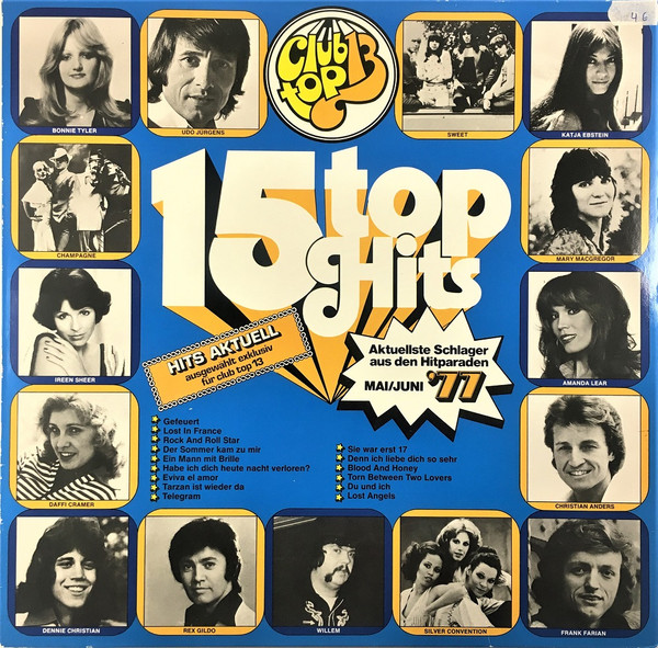 Cover Various - 15 Top Hits - Mai/Juni '77 (LP, Comp) Schallplatten Ankauf