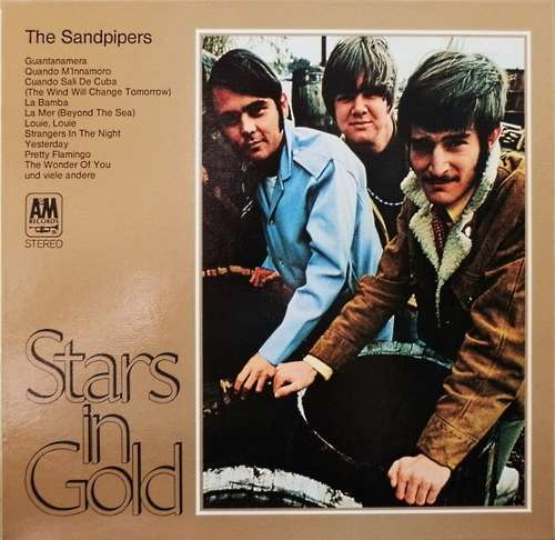 Cover The Sandpipers - Stars In Gold (2xLP, Comp + Box) Schallplatten Ankauf