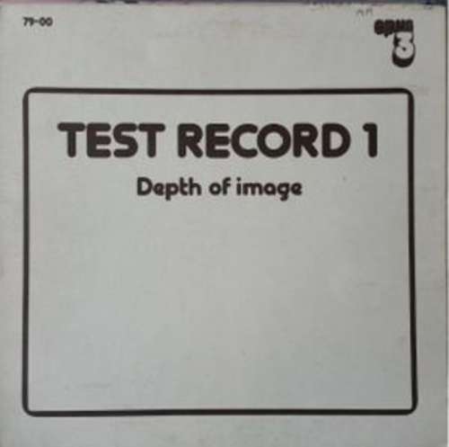 Cover Various - Test Record 1 - Depth Of Image (LP, Comp) Schallplatten Ankauf