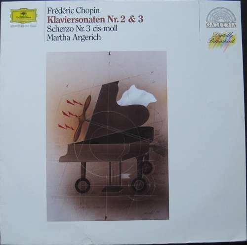 Cover Frédéric Chopin, Martha Argerich - Klaviersonaten Nr. 2 & 3 / Scherzo Nr. 3 Cis-moll (LP, Comp, RM) Schallplatten Ankauf