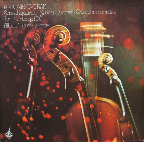 Cover Alban Berg Quartett, Antonín Dvořák - Streichquartett - String Quartet - Quatuor A Cordes Nr. 8 G-dur Op. 106 (LP, Gat) Schallplatten Ankauf