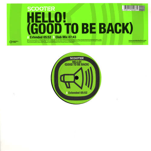 Cover Scooter - Hello! (Good To Be Back) (12) Schallplatten Ankauf