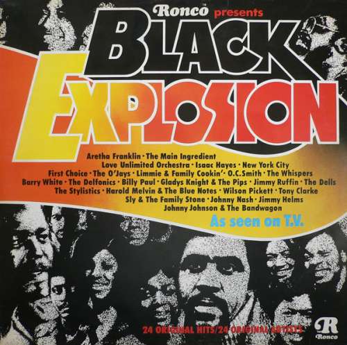 Cover Various - Black Explosion (LP, Album, Comp) Schallplatten Ankauf