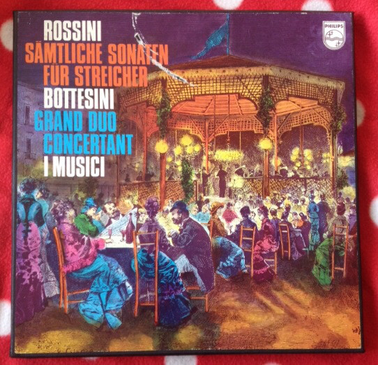 Cover Rossini* / Bottesini*, I Musici - Sämtliche Sonaten Für Streicher / Grand Duo Concertant (2xLP + Box) Schallplatten Ankauf