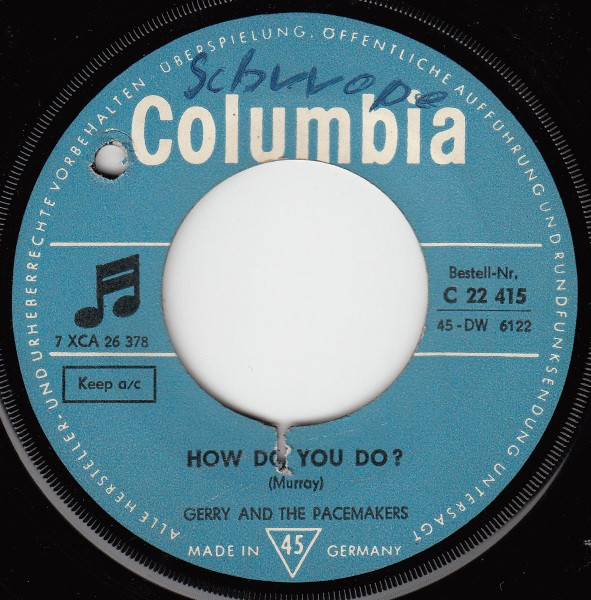 Bild Gerry And The Pacemakers* - How Do You Do ? (7, Single) Schallplatten Ankauf
