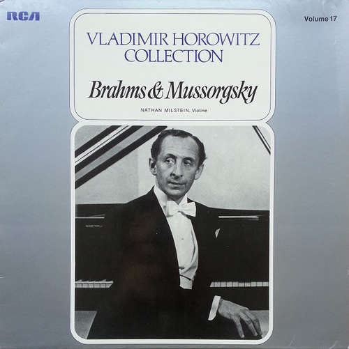 Cover Vladimir Horowitz, Nathan Milstein - Brahms & Mussorgsky (LP) Schallplatten Ankauf