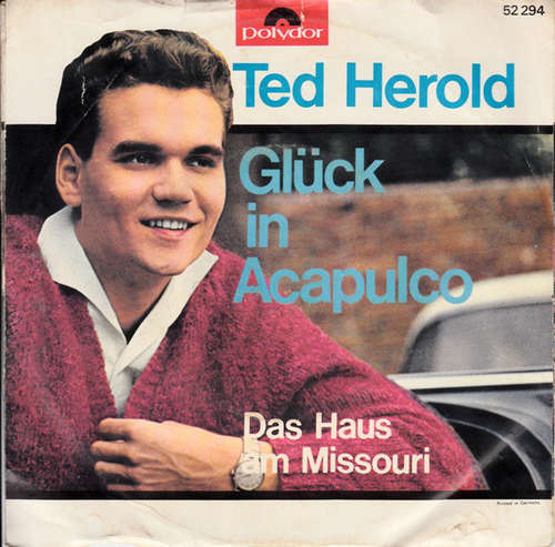 Cover Ted Herold - Glück In Acapulco (7, Single) Schallplatten Ankauf