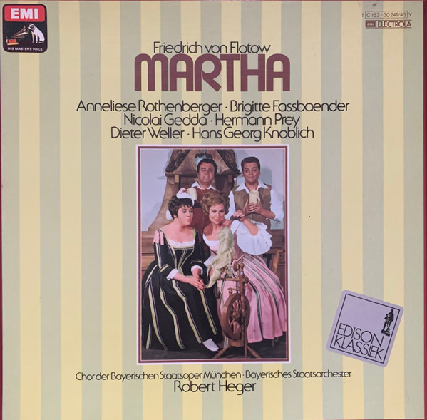 Cover Friedrich von Flotow - Martha (3xLP + Box, RE) Schallplatten Ankauf