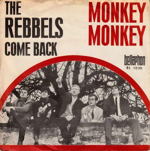 Cover The Rebbels - Monkey Monkey (7, Single, Mono) Schallplatten Ankauf