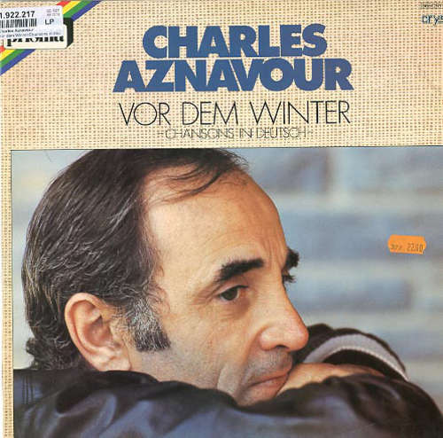 Cover Charles Aznavour - Vor Dem Winter - Chansons In Deutsch- (LP) Schallplatten Ankauf
