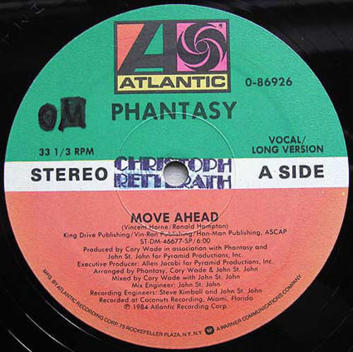 Cover Phantasy - Move Ahead (12) Schallplatten Ankauf