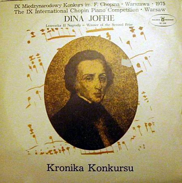 Cover Frédéric Chopin, Dina Joffie - IX Miedzynarodowy Konkurs Im F. Chopina 1975 (LP) Schallplatten Ankauf