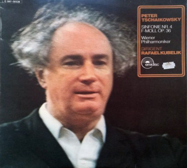 Cover Peter Tschaikowsky*, Wiener Philharmoniker, Rafael Kubelik - Sinfonie Nr. 4 F-moll Op. 36 (LP) Schallplatten Ankauf