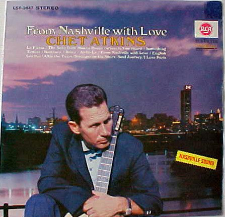 Cover Chet Atkins - From Nashville With Love (LP) Schallplatten Ankauf