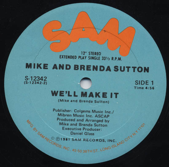 Cover Mike And Brenda Sutton* - We'll Make It (12) Schallplatten Ankauf