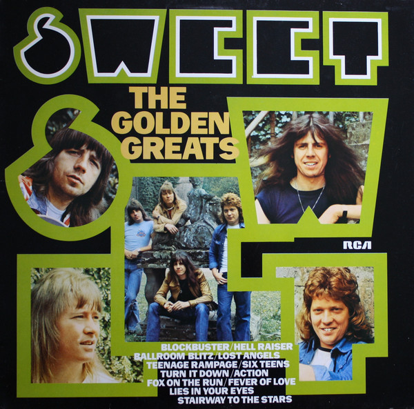 Cover Sweet* - The Golden Greats (LP, Comp, RE) Schallplatten Ankauf