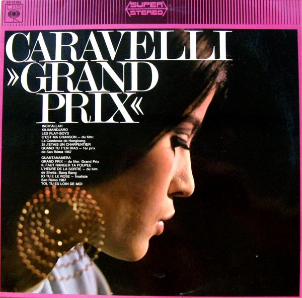 Cover Caravelli - Grand Prix (LP) Schallplatten Ankauf