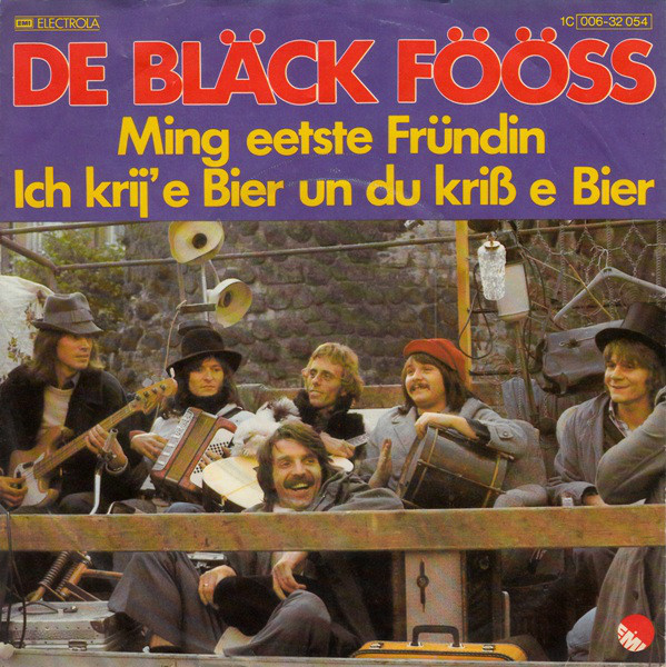Cover De Bläck Fööss* - Ming Eetste Fründin / Ich Krij'e Bier Un Du Kriß E Bier (7, Single) Schallplatten Ankauf