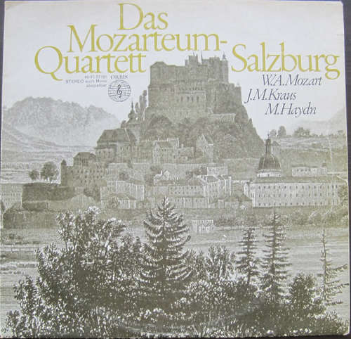 Cover Das Mozarteum-Quartett Salzburg* - W. A. Mozart* / J. M. Kraus* / M. Haydn* - Das Mozarteum-Quartett Salzburg (LP) Schallplatten Ankauf
