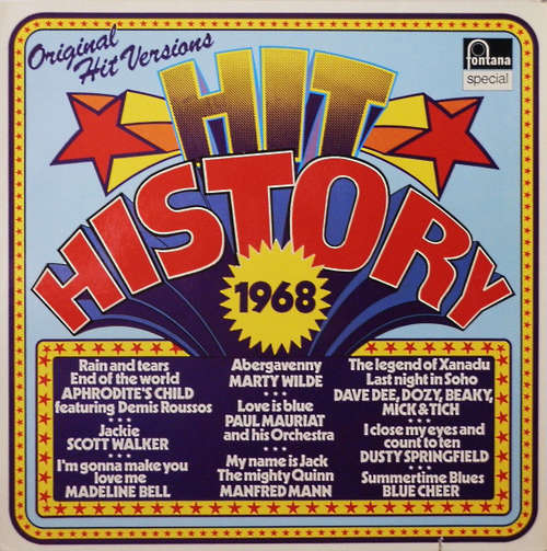 Cover Various - Hit History 1968 (LP, Comp) Schallplatten Ankauf