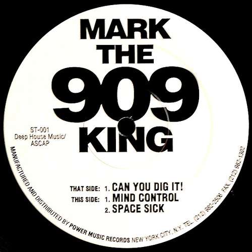 Cover Mark The 909 King - Can You Dig It! (12) Schallplatten Ankauf